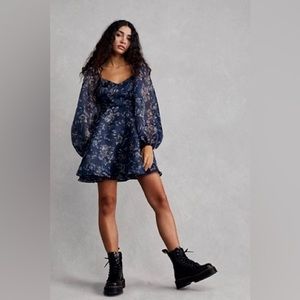 Selkie Stone Floral Princess Dress